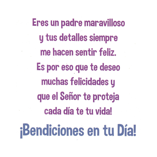 Dios Te Bendiga Papá ¡Feliz Cumpleaños! - 6 Postales