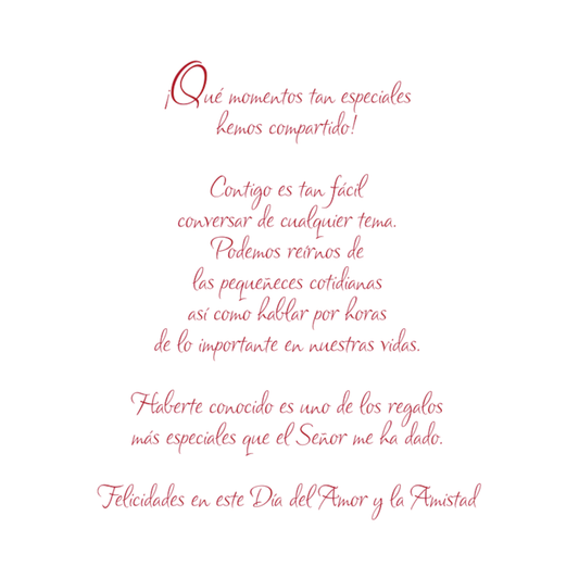 Tu Amistad Bendice Mi Vida - 6 Postales