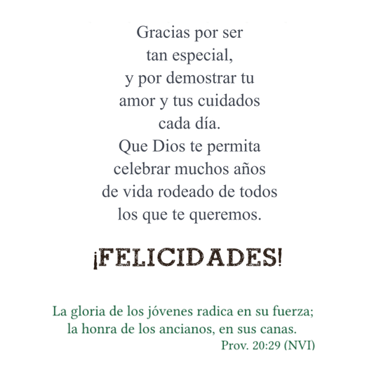 ¡Feliz Cumpleaños! Abuelo - 6 Postales