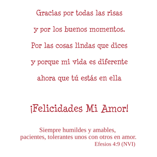 Feliz Día Del Amor - 6 Postales