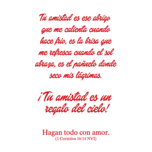 Gracias Por Tu Amistad Feliz Día Del Amor - 6 Postales