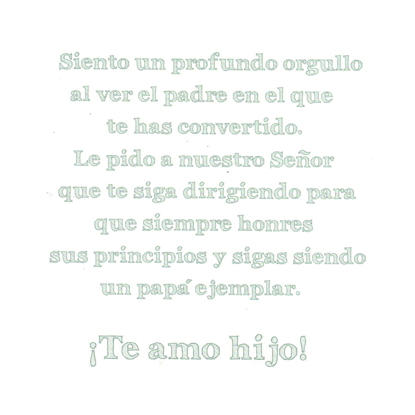 ¡Hijo! Tú Eres El Papá #1 ¡Feliz Día De Los Padres! - 6 Postales