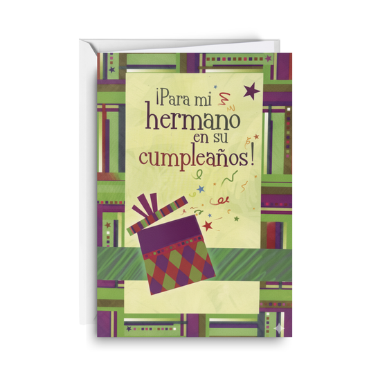 ¡Para Mi Hermano En Su Cumpleaños! - 6 Postales