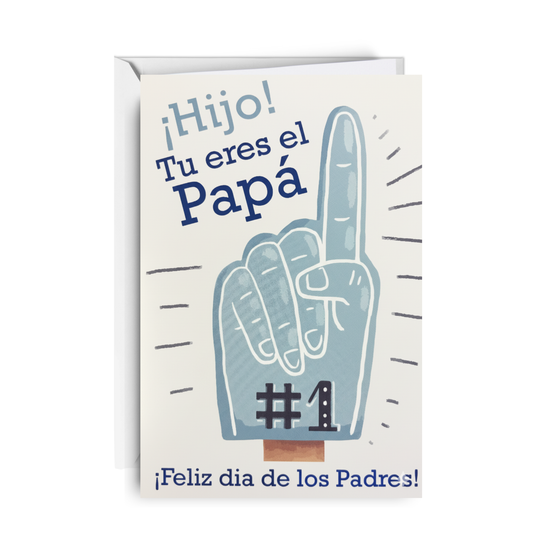 ¡Hijo! Tú Eres El Papá #1 ¡Feliz Día De Los Padres! - 6 Postales
