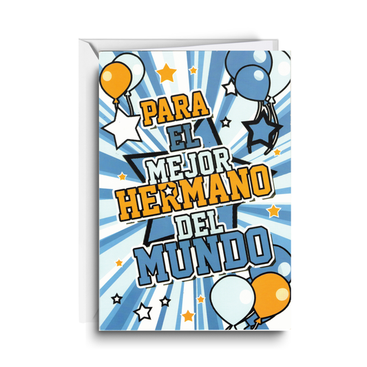 Para El Mejor Hermano Del Mundo - 6 Postales