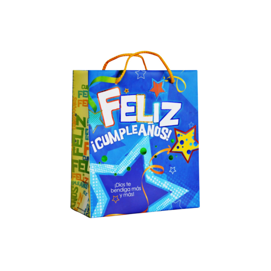 Feliz ¡Cumpleaños! ¡Dios Te Bendiga Más Y Más! - 6 Bolsas ESPECIAL