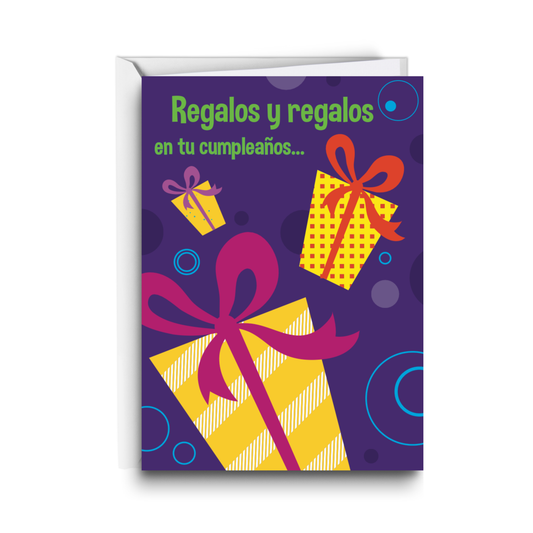 Regalos Y Regalos En Tu Cumpleaños… - 6 Postales