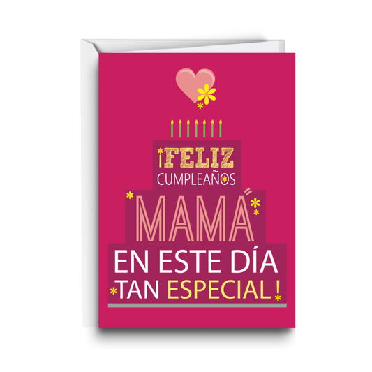¡Feliz Cumpleaños Mamá En Este Día Tan Especial! - 6 Postales