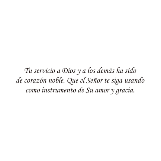 Un Siervo De Dios De Corazón Noble