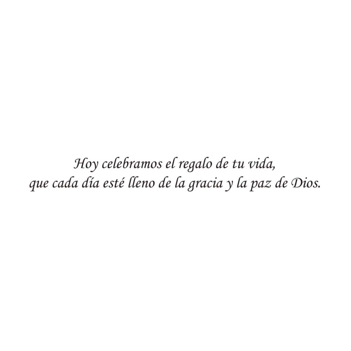 Hoy Es Tu Cumpleaños
