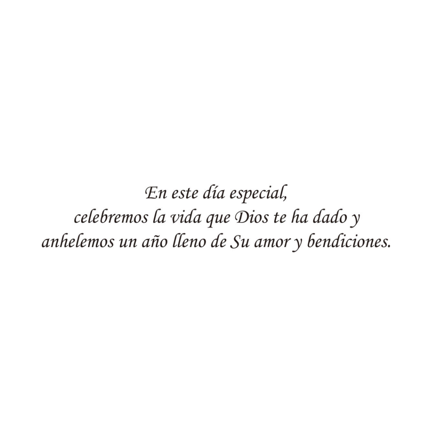 Feliz Cumpleaños