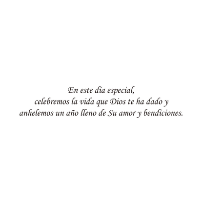 Feliz Cumpleaños