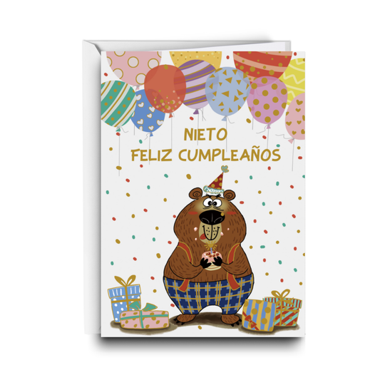 Nieto Feliz Cumpleaños