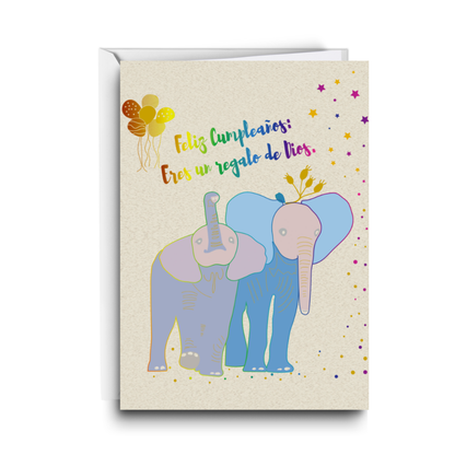 Feliz Cumpleaños: Eres Un Regalo De Dios.