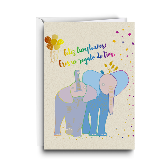 Feliz Cumpleaños: Eres Un Regalo De Dios.