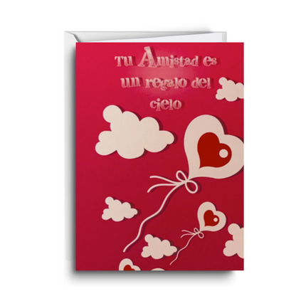 Tu Amistad Es Un Regalo Del Cielo - 6 Postales