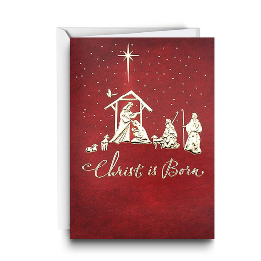 Christ Is Born - 6 Postales