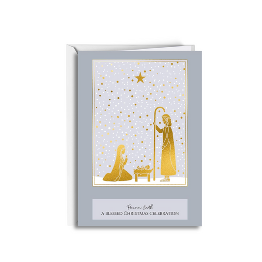 Peace On Earth, A Blessed Christmas Celebration - 6 Postales