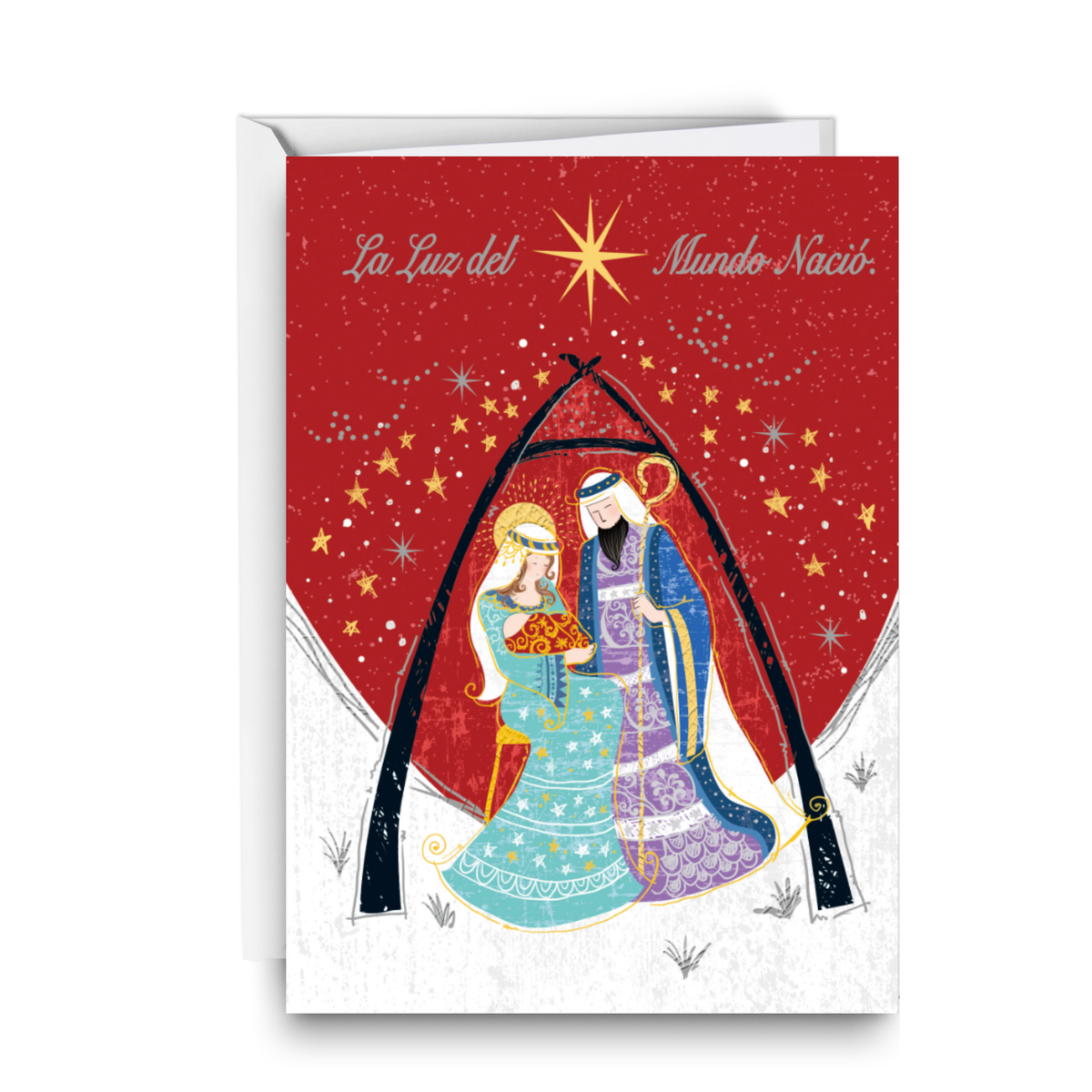 401-01 — La Luz Del Mundo Nació. - 6 postales