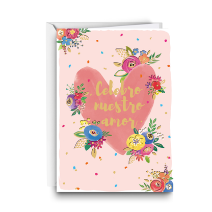 402-01 — Celebro Nuestro Amor - 6 postales