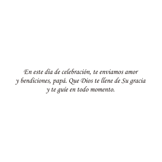 Felicidades Papá