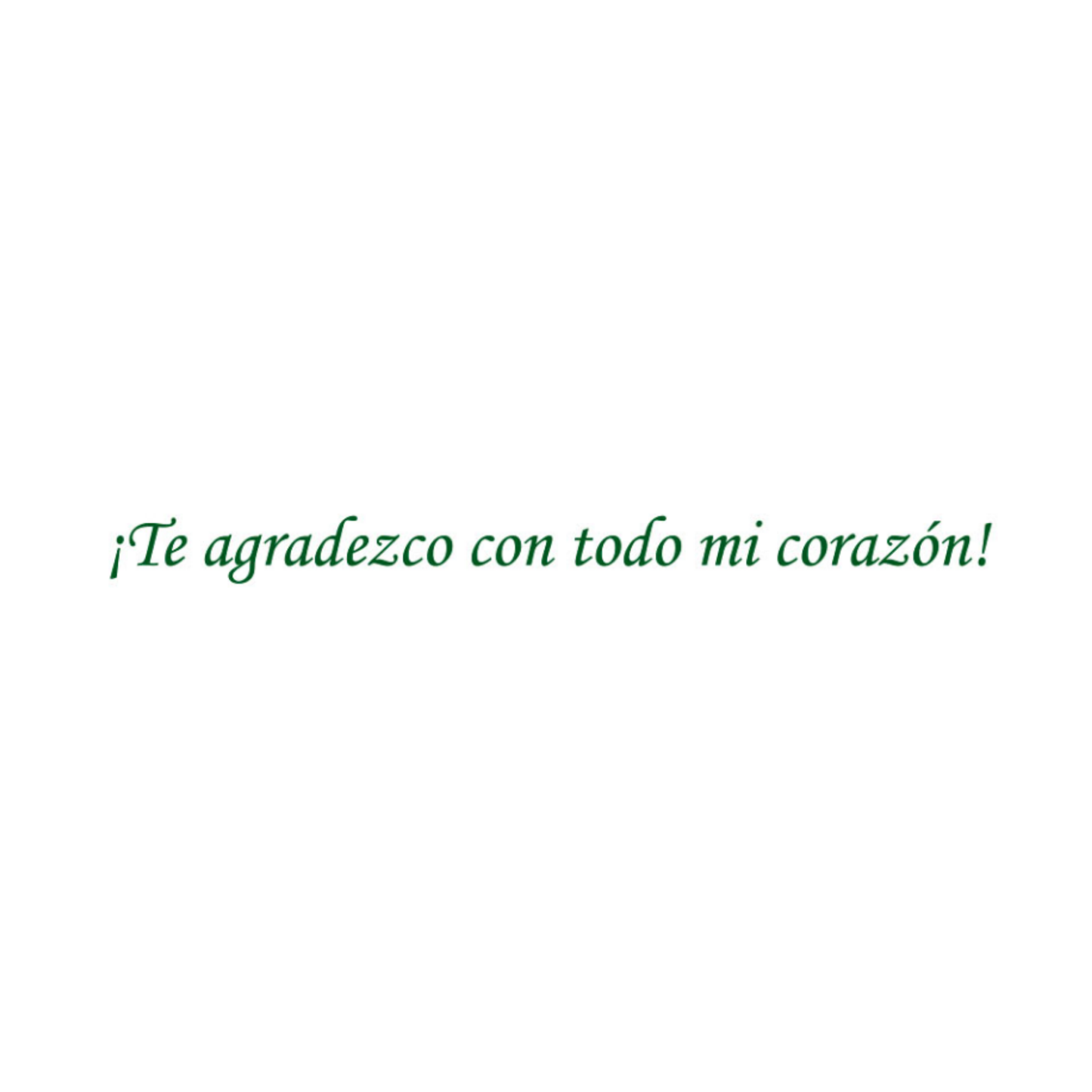 Muchas Gracias