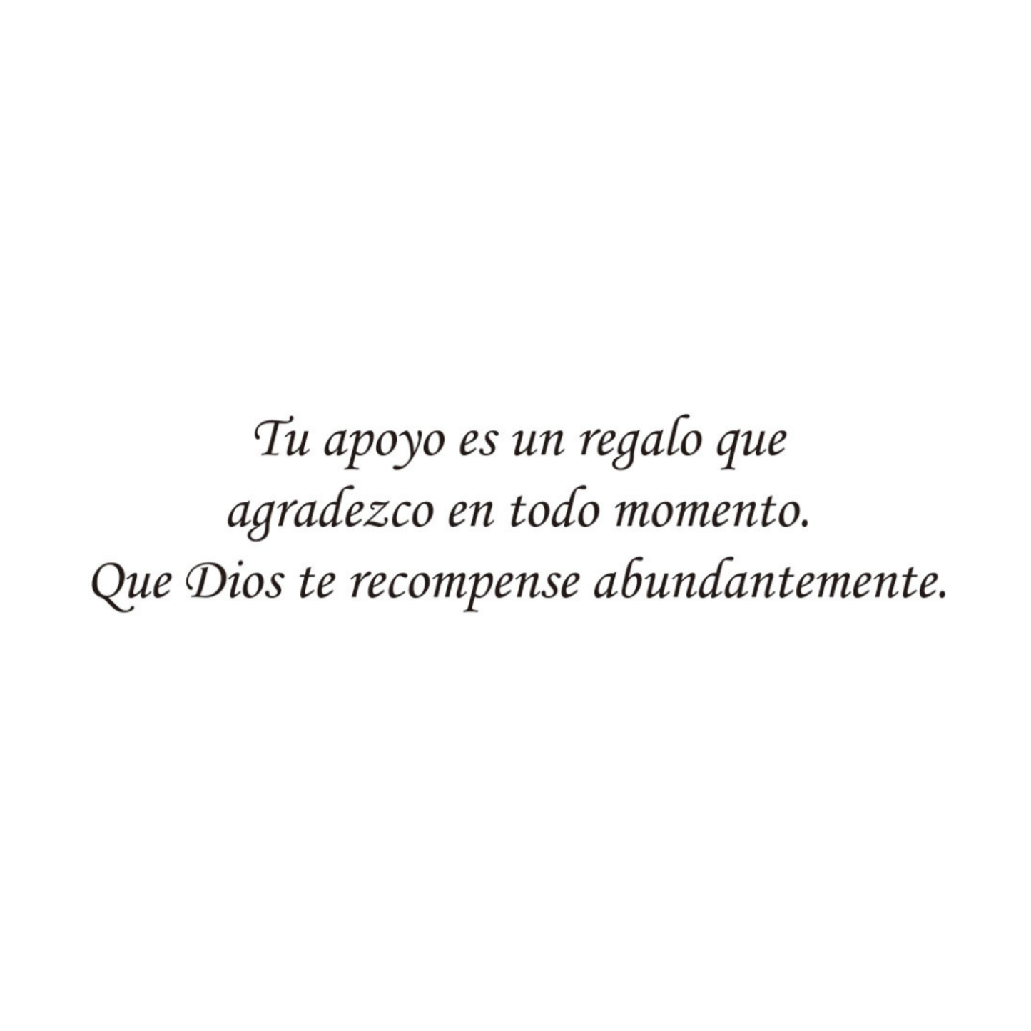 Gracias Por Estar Presente