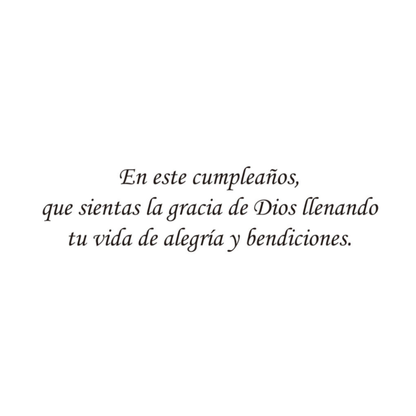 Bendiciones En Tu Cumpleaños