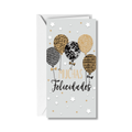 Muchas Felicidades - 6 postales billeteras