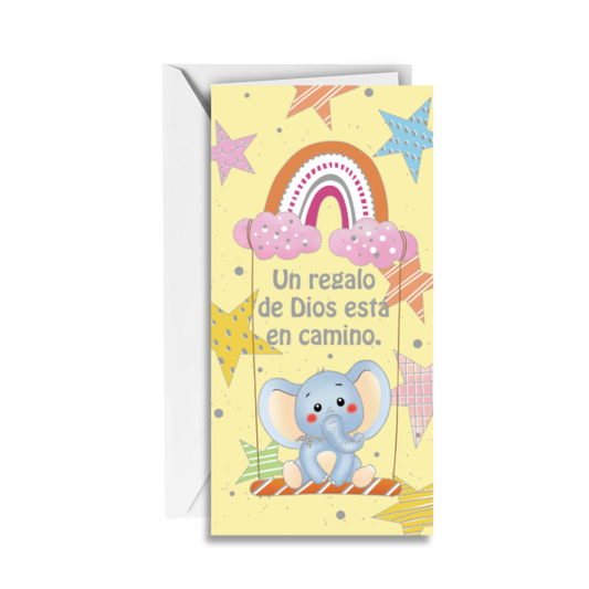 Un Regalo De Dios Está En Camino.