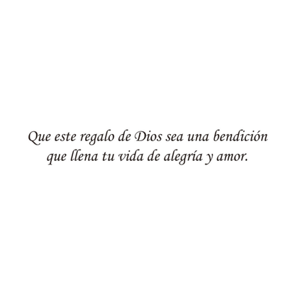 Un Regalo De Dios Está En Camino.