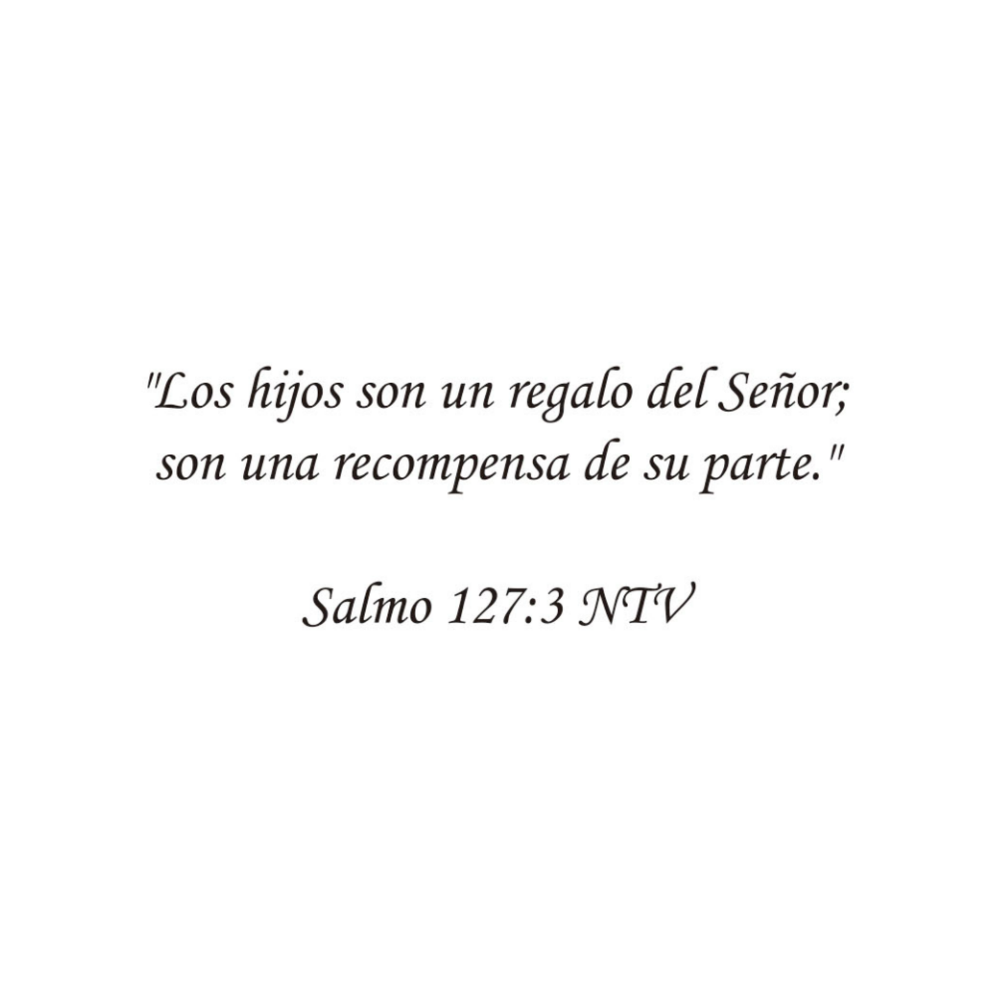 Un Regalo De Dios Está En Camino.
