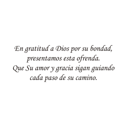 Ofrenda De Gratitud