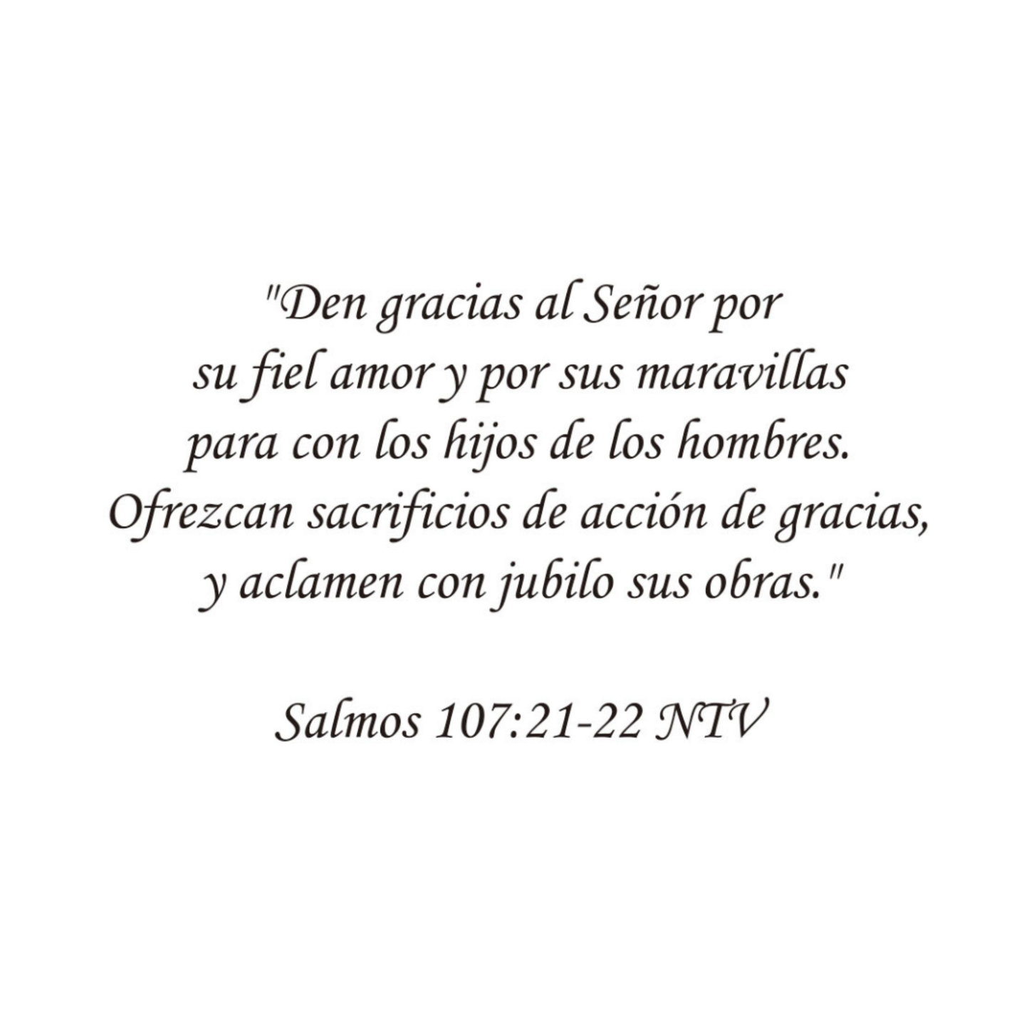 Ofrenda De Gratitud
