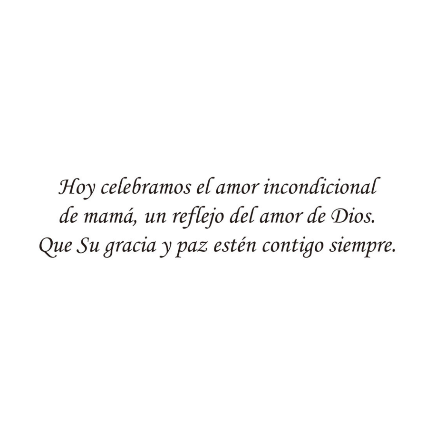Mamá, Te Amo