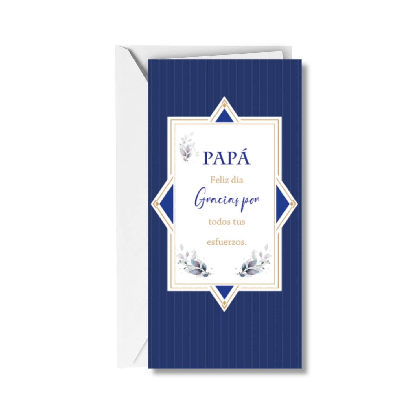 Papá Feliz Día Gracias Por Tus Esfuerzos
