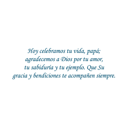 Papá Feliz Día Gracias Por Tus Esfuerzos