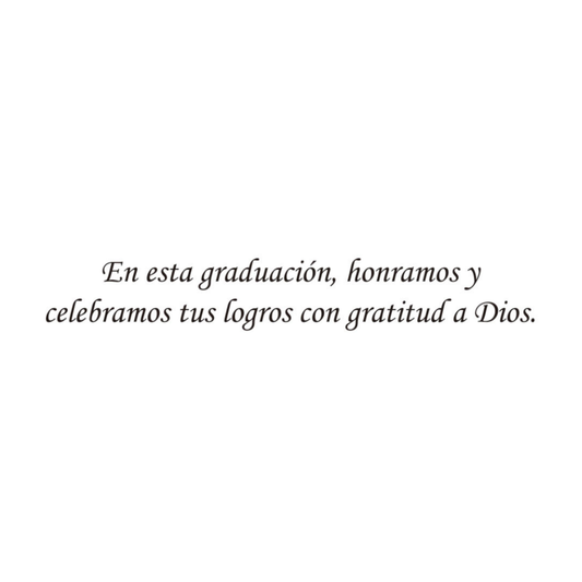 Felicidades Te Graduaste Celébralo