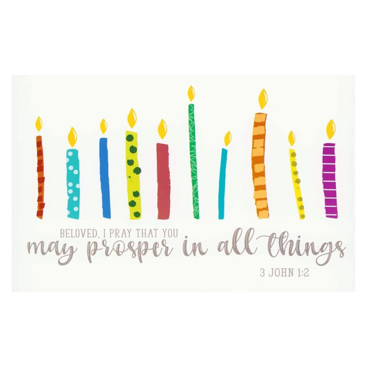Beloved, I Pray That You May Prosper In All Things - 6 Postales
