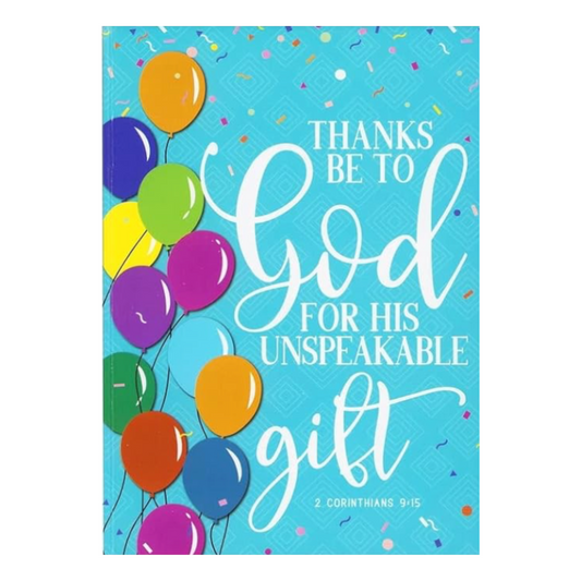 Thanks Be To God For His Unspeakable Gift - 6 Postales