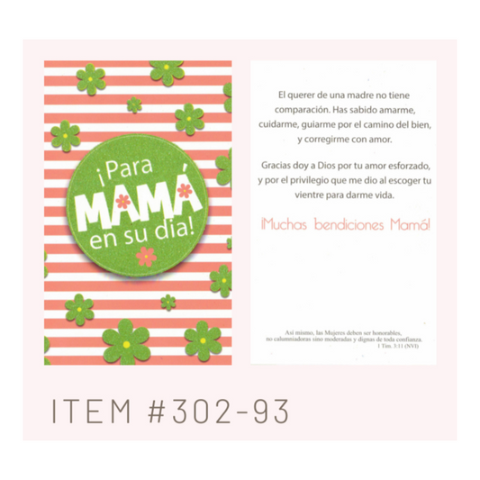 ¡Para Mamá En Su Día! - 6 Postales