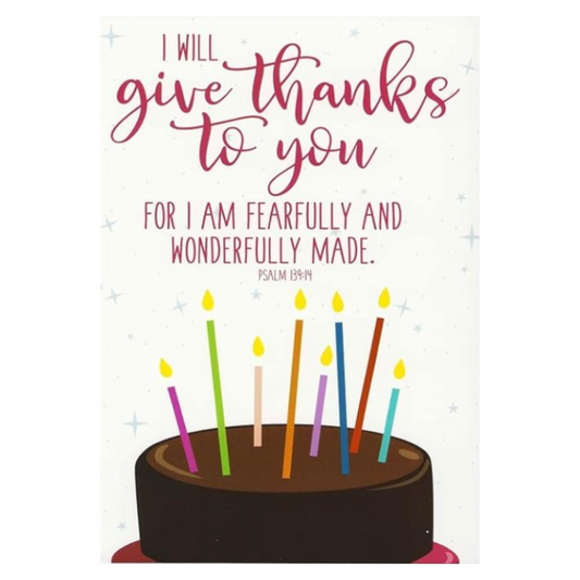 I Will Give Thanks To You - 6 Postales