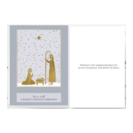 Peace On Earth, A Blessed Christmas Celebration - 6 Postales