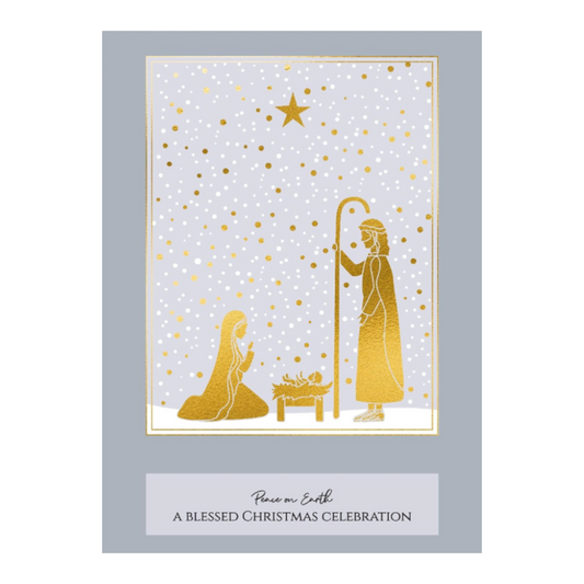Peace On Earth, A Blessed Christmas Celebration - 6 Postales