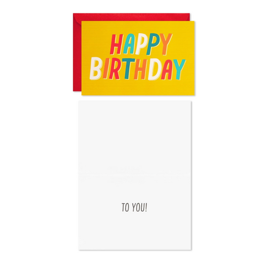 Happy Birthday - 6 Postales